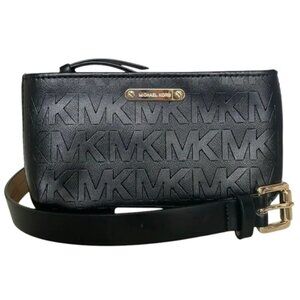 Michael Kors Debossed Logo Adjustable Womans Belt Bag